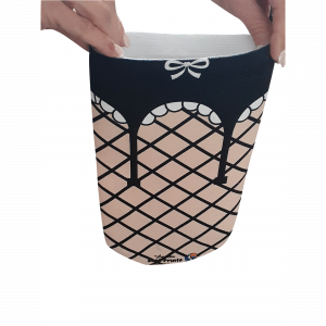 fishnet stocking w garter 001 InsideView v1 3 ply stump sock