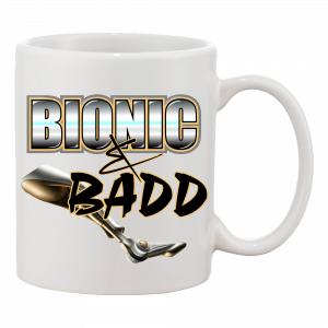 Bionic n Badd V3 Coffee mug 110z white