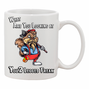 What are you looking at V1 Coffee mug 110z white